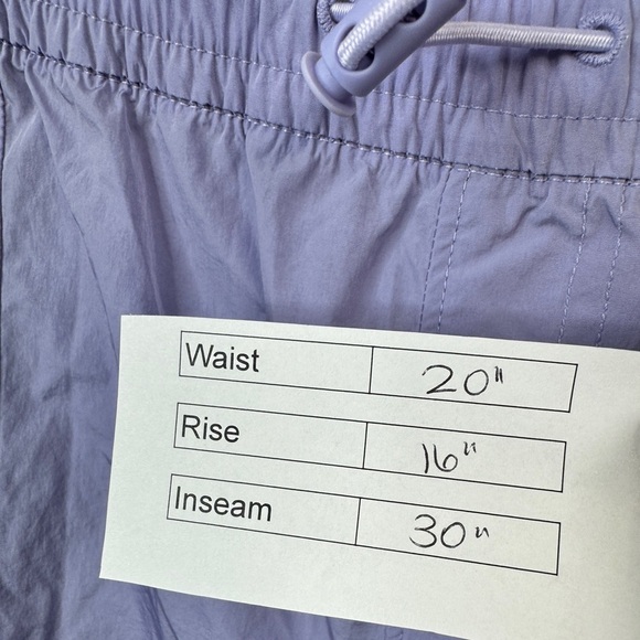 PINK Victoria's Secret Satin Parachute Cargo Pants Lavender - Picture 14 of 15